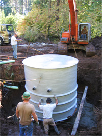 Custom Pumping Tanks Installation in Northern California